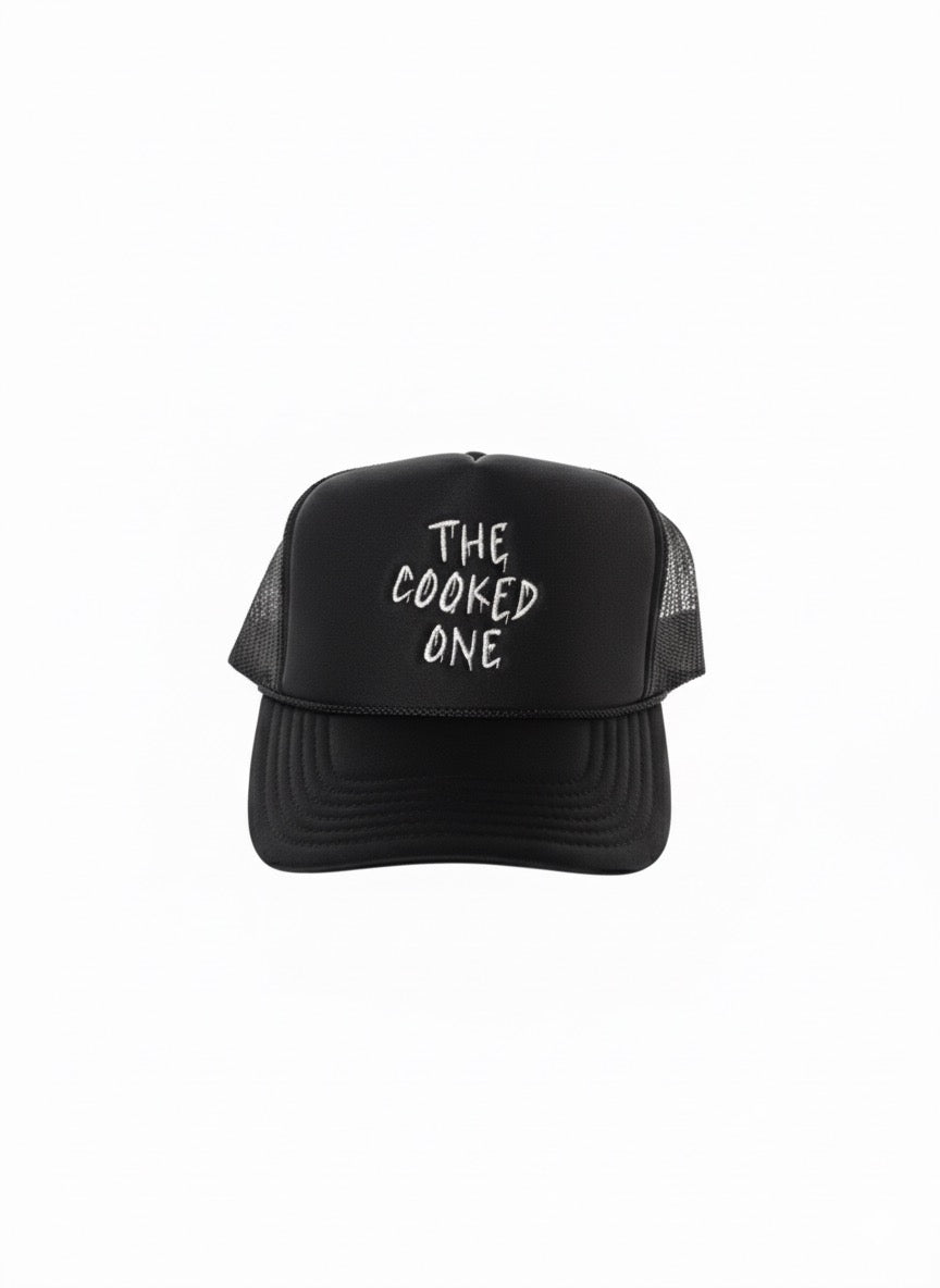 The cooked one Black Trucker Hat