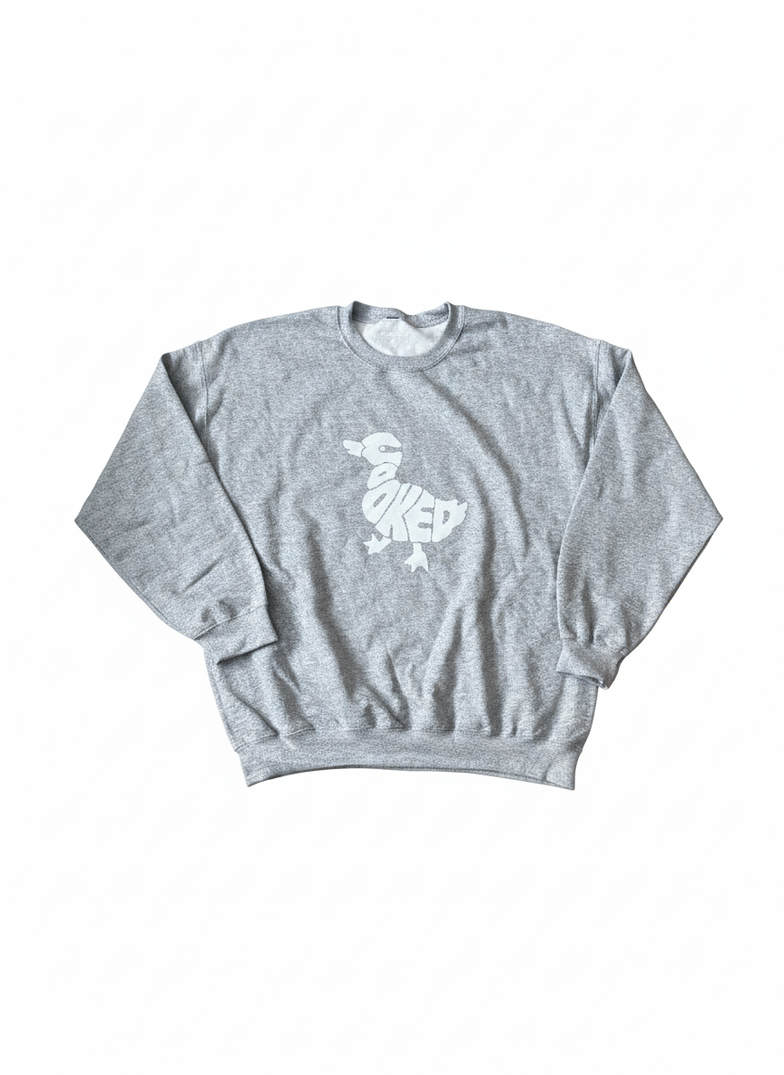 Cooked Gray Crewneck